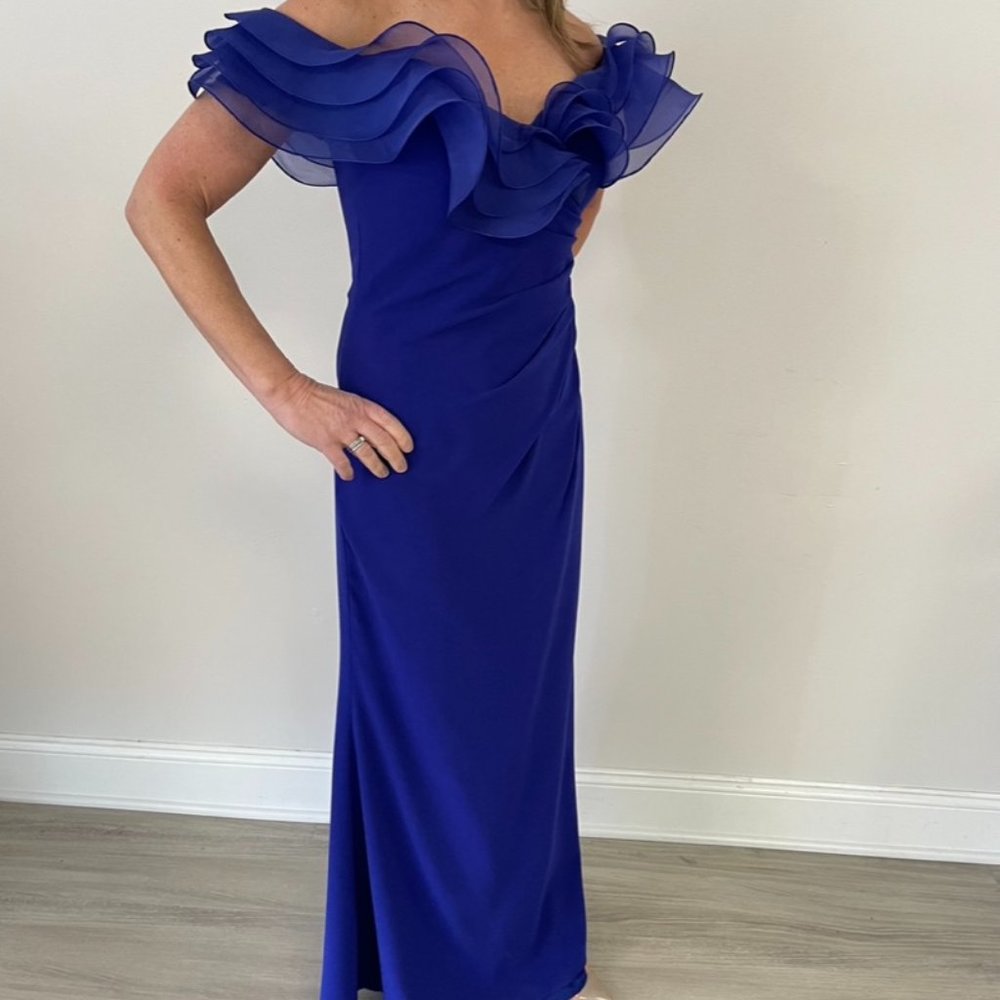 Sapphire Blue Alexander by Daymor 1257 Gown